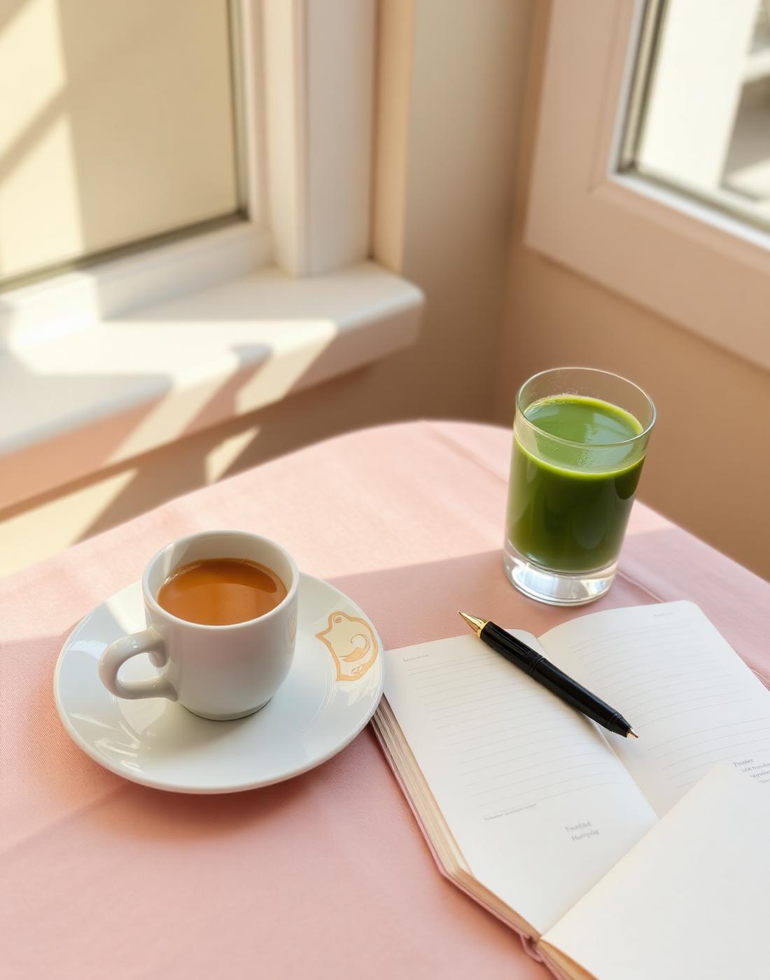 Founder of Poised n Pink — espresso, smoothie, and a quiet morning